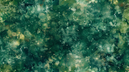 Fototapeta na wymiar abstract watercolor paint on grunge paper or concrete background by teal green tone. liquid fluid texture for background, banner. Abstract grunge texture splash paint green tones
