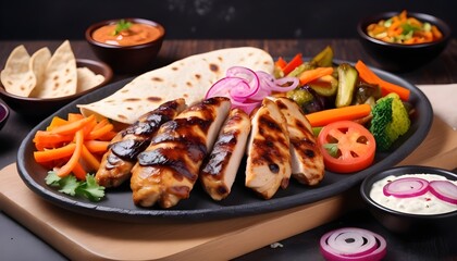 charcoal grilled chicken breast