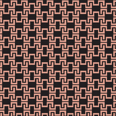 Seamless background with repeating abstract geometric shapes connecting to each other. Seamless background, geometric pattern. Fabric, pattern, shape.