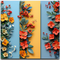 colorful natural spring backgrounds. Elegant floral backdrop - 765811710