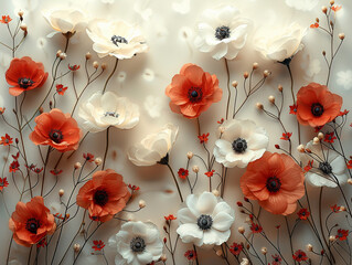 floral background

