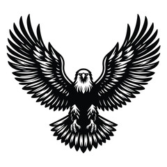 Fototapeta premium Vector illustration logo of eagle 