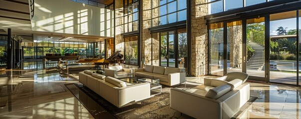 Corporate luxury and high-tech converge in a unique retreat