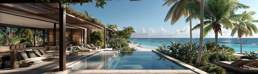 Fototapeta premium Innovative luxury destination