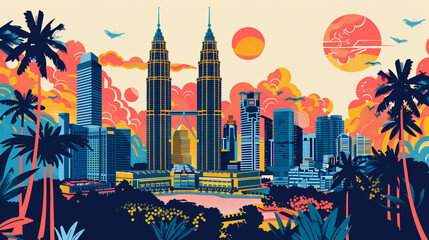 Malaysia Popart