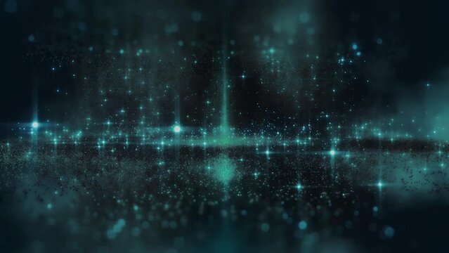 Shiny Galaxy Stars Animation Background
