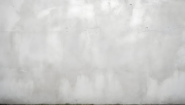 White Grunge Raw Concrete Wall Texture Background