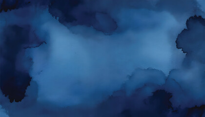 Abstract blue watercolor background. Watercolor background. Abstract watercolor cloud texture.