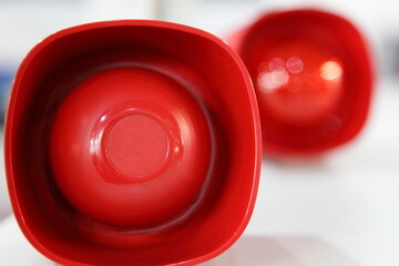 Red Horn speaker siren - emergency fire fighting equipment for firefighting system