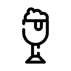 drink line icon