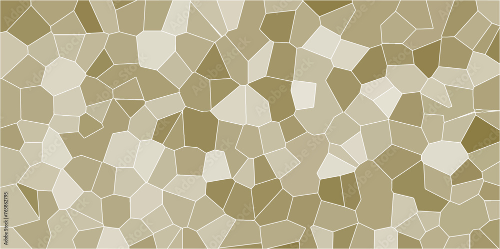 Poster multicolor broken stained glass background with white lines. aqua texture geometric modern creative 