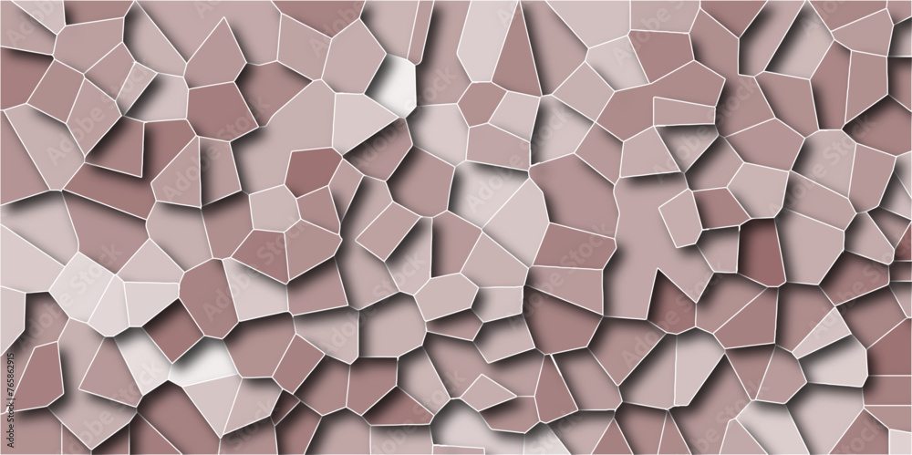 Poster multicolor broken stained glass background with white lines. aqua texture geometric modern creative 