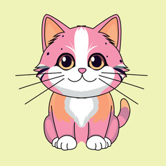 cat, animal, pet, illustration, vector, cartoon, cute, dog, kitten, character, design, icon, silhouette, set, sign, icon set, outline, funny, isolated, domestic cat, pattern, symbol, icon symbol,