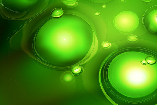 Green Jelly Background Design