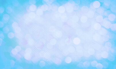 Blue bokeh background banner, for Party, greetings, poster, ad, events, and various design works