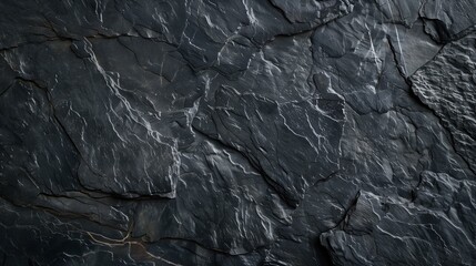 Elegant Dark Slate Texture Background for Luxurious Design - obrazy, fototapety, plakaty