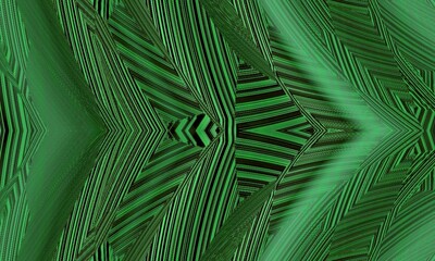 The image is of a green textured background with a geometric pattern.