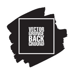 grunge black background, vector