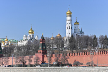 The Moscow Kremlin.