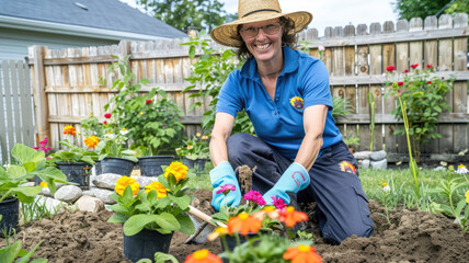 A Woman’s Passion for Gardening