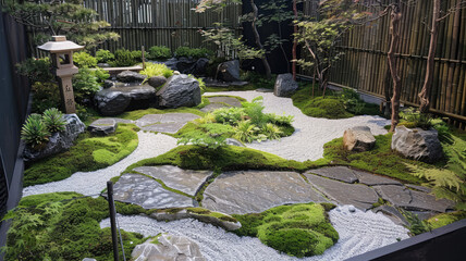 The Art and Culture of Japanese Gardens: A Case Study of a Garden with Stone Paths