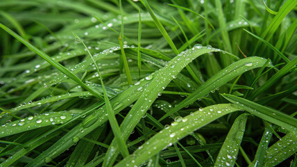 How to Create a Stunning Grass Texture with Water Droplets