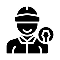 engineering glyph icon