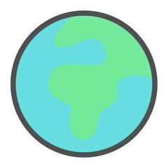 Green multi color icon pack