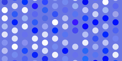 Light blue vector texture with disks.