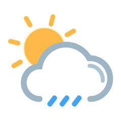 Linear weather icon pack