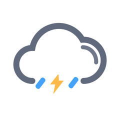 Linear weather icon pack