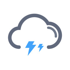 Linear weather icon pack