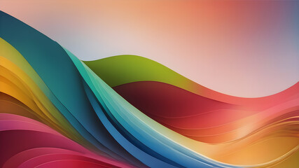  Artifical  generated wave design background. Abstract background wavy lines background . ai, AI generated image.