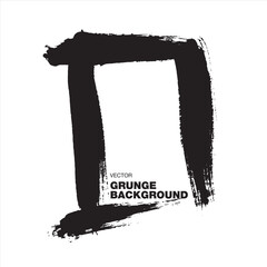 grunge black background, vector