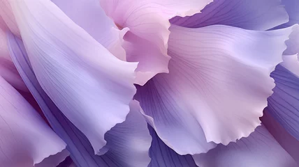 Schilderijen op glas Iris flower petal background © Randall
