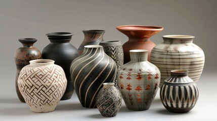 modern art pottery