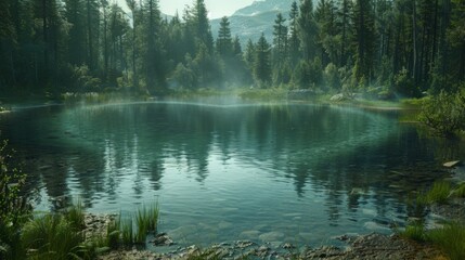 Geyser of love, generated with AI