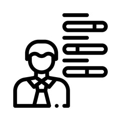 competence line icon