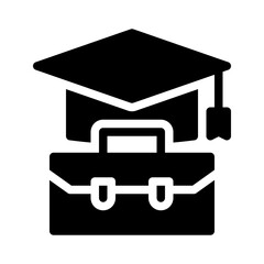 internship glyph icon