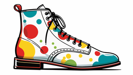Circus Clown Footwear Graphic