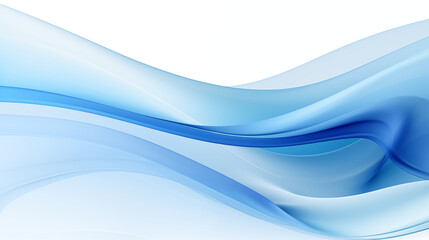 Fototapeta premium Fond d'un dégradé de plusieurs tons de bleu. Coloré, couleurs, vague, mouvement. Pour conception et création graphique.