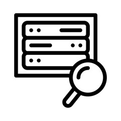 server report line icon