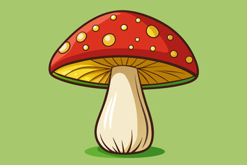  Hand drawn mushroom drawing vector arts illustration 