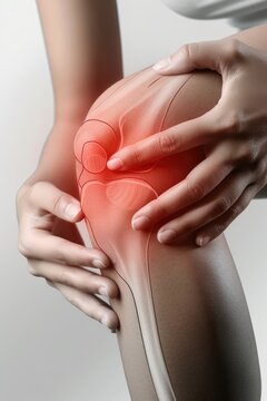 Visual Depiction of Human Knee Joint Pain