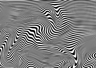 Indie Aesthetic Trippy Wave Pattern, Retro Psychedelic Background