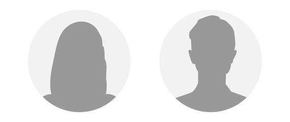 Vector flat illustration. Avatar, user profile, person icon, profile picture. Suitable for social media profiles, icons, screensavers and as a template.