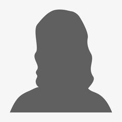 Vector flat illustration. Avatar, user profile, person icon, profile picture. Suitable for social media profiles, icons, screensavers and as a template.