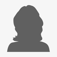 Vector flat illustration. Avatar, user profile, person icon, profile picture. Suitable for social media profiles, icons, screensavers and as a template.