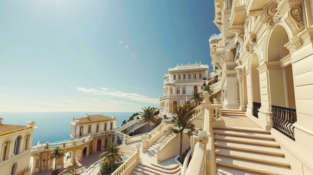 Majestic Staircases, Elegant Balconies, and Panoramic Rooftops