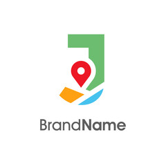 Modern Initial J Maps Location